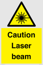 WV5413: Caution Laser beam