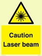 WV5413: Caution Laser beam