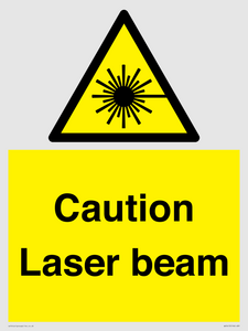 WV5413: Caution Laser beam