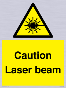 WV5413: Caution Laser beam