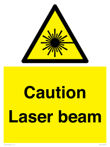 WV5413: Caution Laser beam