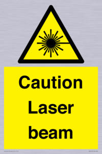 WV5413: Caution Laser beam