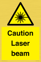 WV5413: Caution Laser beam