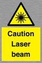 WV5413: Caution Laser beam