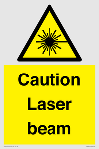 WV5413: Caution Laser beam