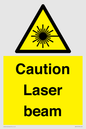 WV5413: Caution Laser beam