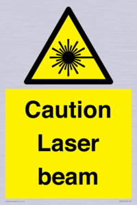 WV5413: Caution Laser beam