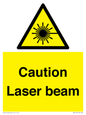 WV5413: Caution Laser beam