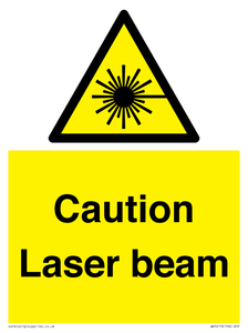 WV5413: Caution Laser beam