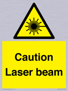 WV5413: Caution Laser beam