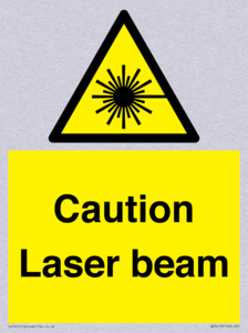 WV5413: Caution Laser beam