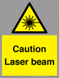 WV5413: Caution Laser beam