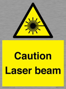 WV5413: Caution Laser beam