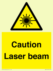 WV5413: Caution Laser beam
