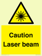 WV5413: Caution Laser beam