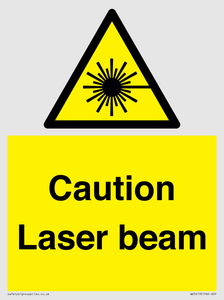 WV5413: Caution Laser beam