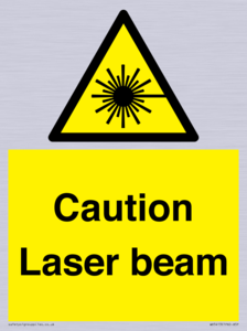 WV5413: Caution Laser beam