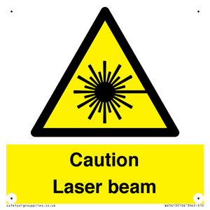 WV5413: Caution Laser beam
