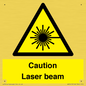 WV5413: Caution Laser beam