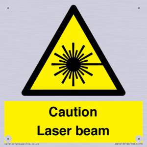 WV5413: Caution Laser beam