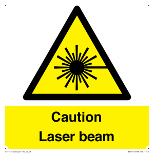 WV5413: Caution Laser beam