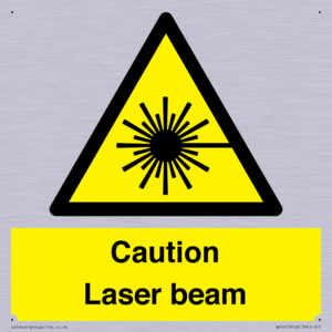 WV5413: Caution Laser beam