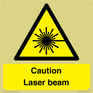 WV5413: Caution Laser beam