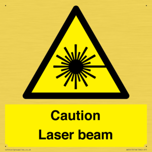 WV5413: Caution Laser beam