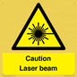 WV5413: Caution Laser beam
