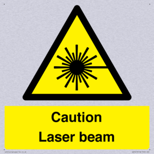WV5413: Caution Laser beam