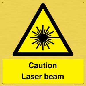 WV5413: Caution Laser beam