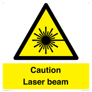 WV5413: Caution Laser beam