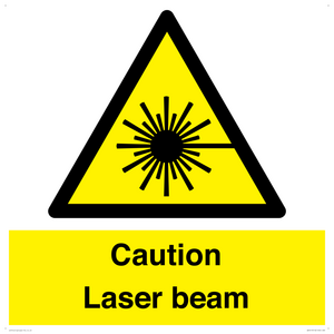 WV5413: Caution Laser beam