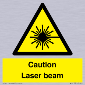 WV5413: Caution Laser beam