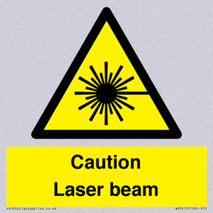 WV5413: Caution Laser beam