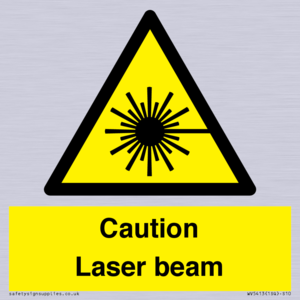 WV5413: Caution Laser beam