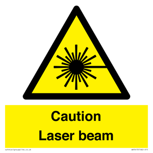 WV5413: Caution Laser beam