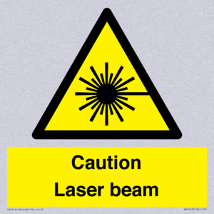WV5413: Caution Laser beam