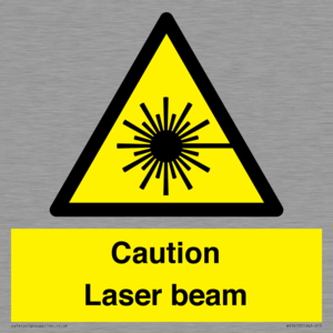 WV5413: Caution Laser beam