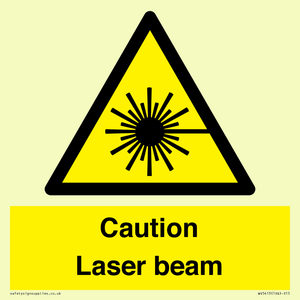 WV5413: Caution Laser beam