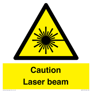 WV5413: Caution Laser beam