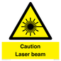 WV5413: Caution Laser beam
