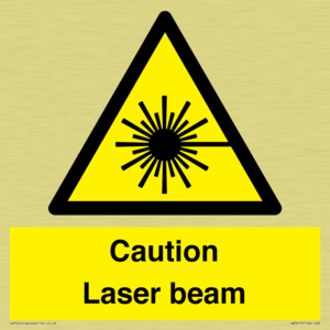 WV5413: Caution Laser beam