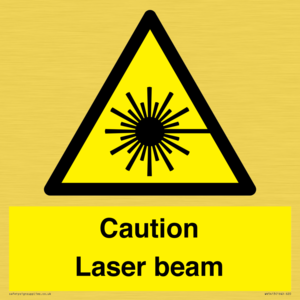 WV5413: Caution Laser beam