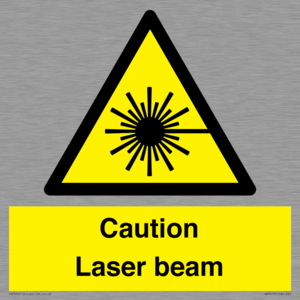 WV5413: Caution Laser beam