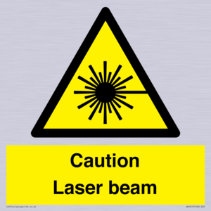 WV5413: Caution Laser beam