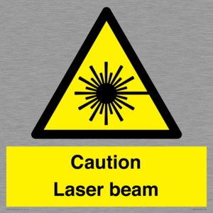 WV5413: Caution Laser beam