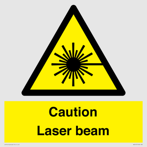 WV5413: Caution Laser beam