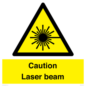WV5413: Caution Laser beam
