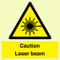 WV5413: Caution Laser beam